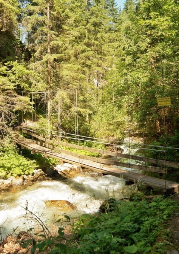 Klammsteig to Greit or into the Radurschl