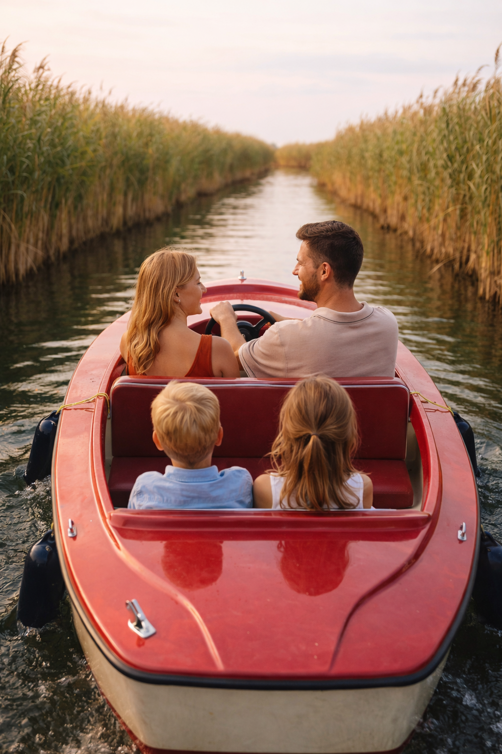 Electric boat hire Rust am Neusiedler See