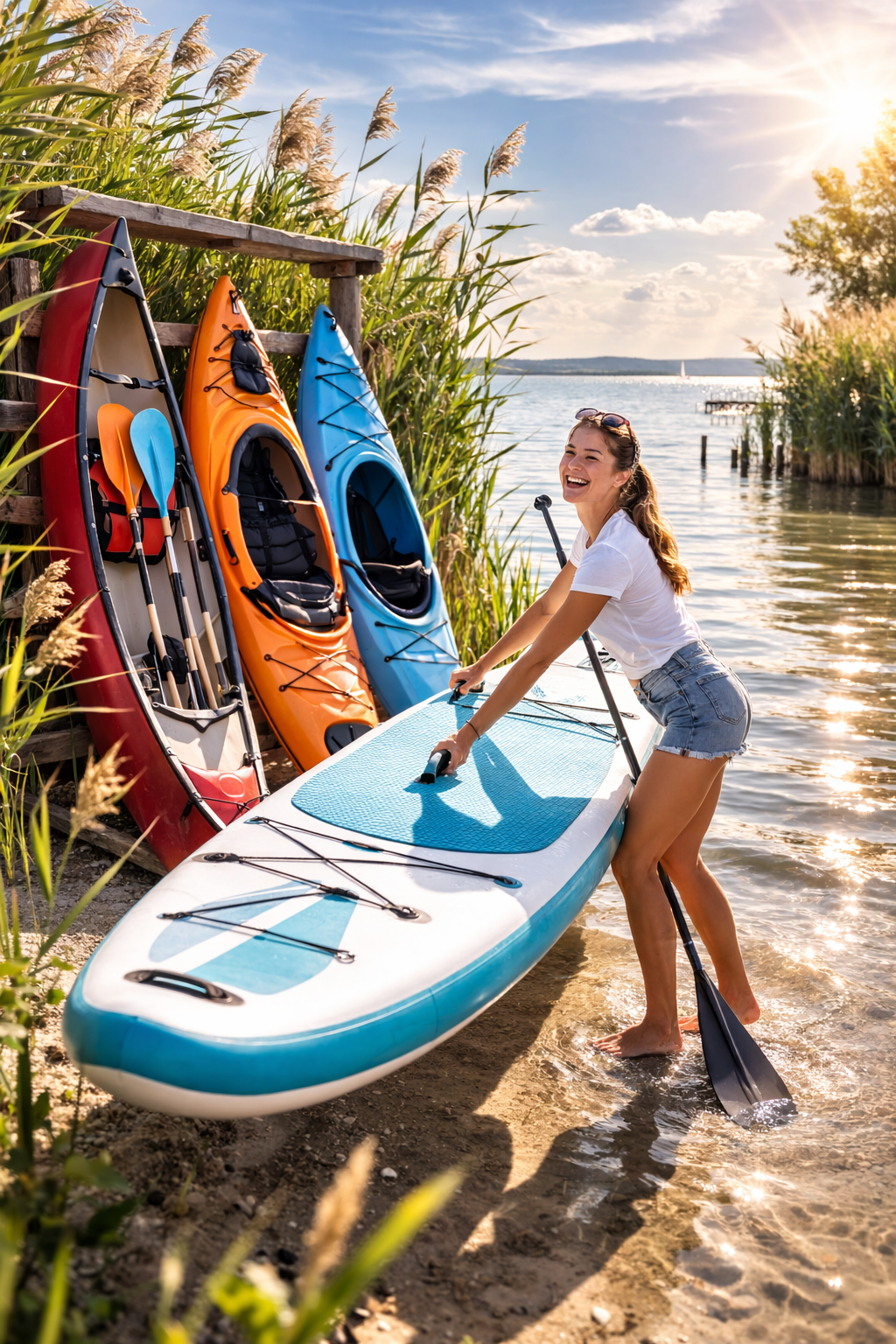 CANOE, KAYAK AND SUP
