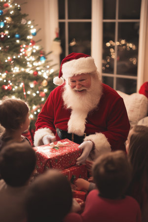 Visit from Santa Claus & the Christ Child