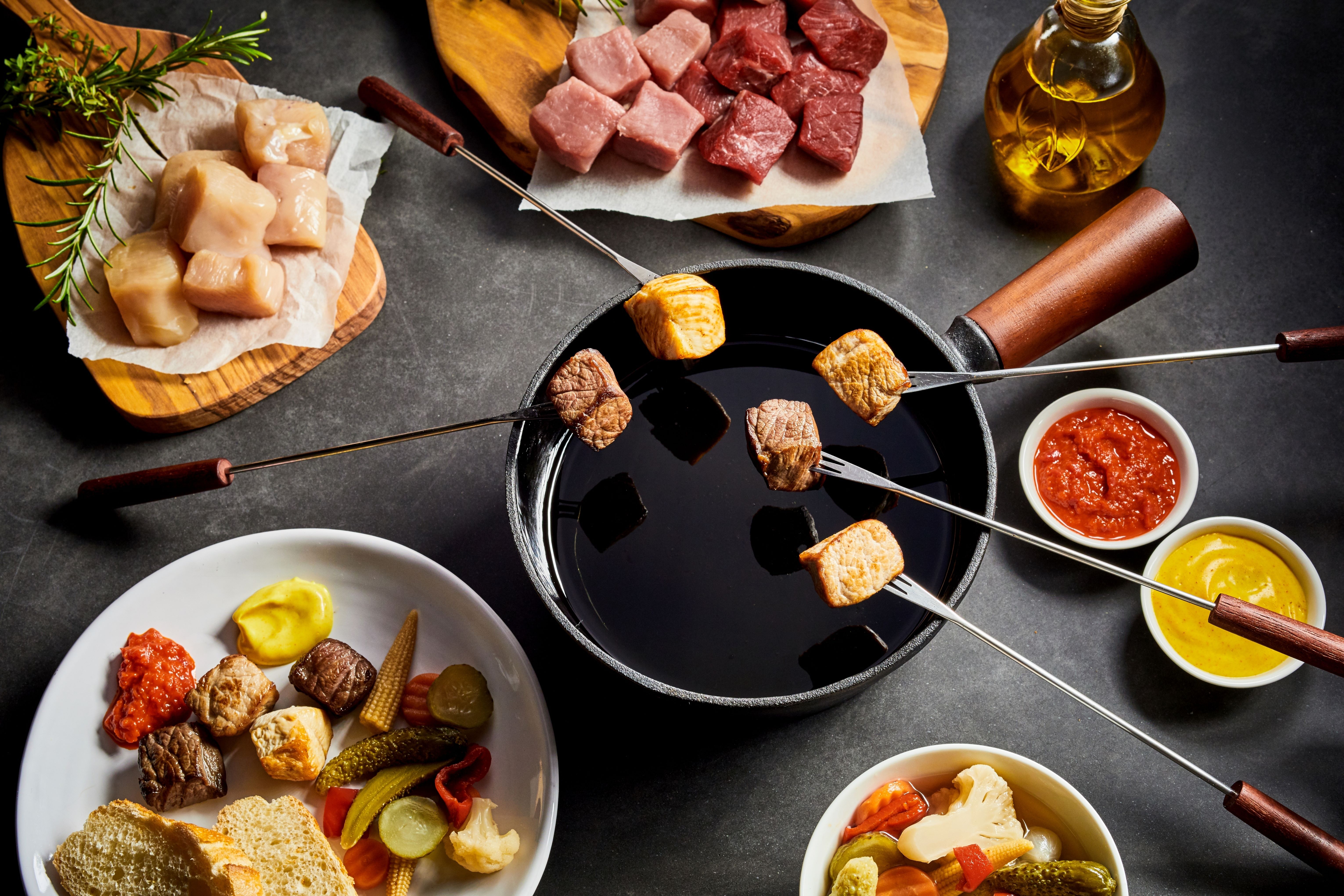 Fondue-Genuss-Upgrade – für Hausgäste nur 10 € Aufpreis  auf die Halbpension