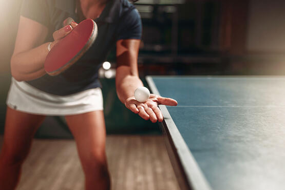 Table tennis in the sports world Radebeberg