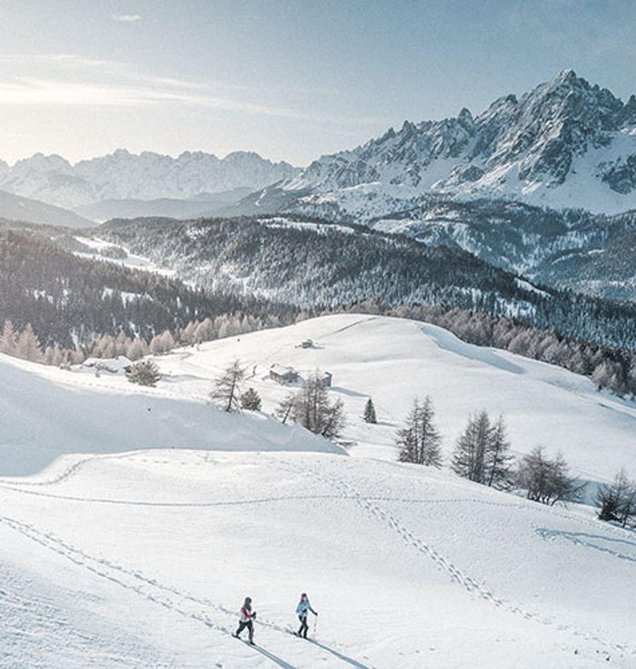 Guided snowshoe hike with your host Helga