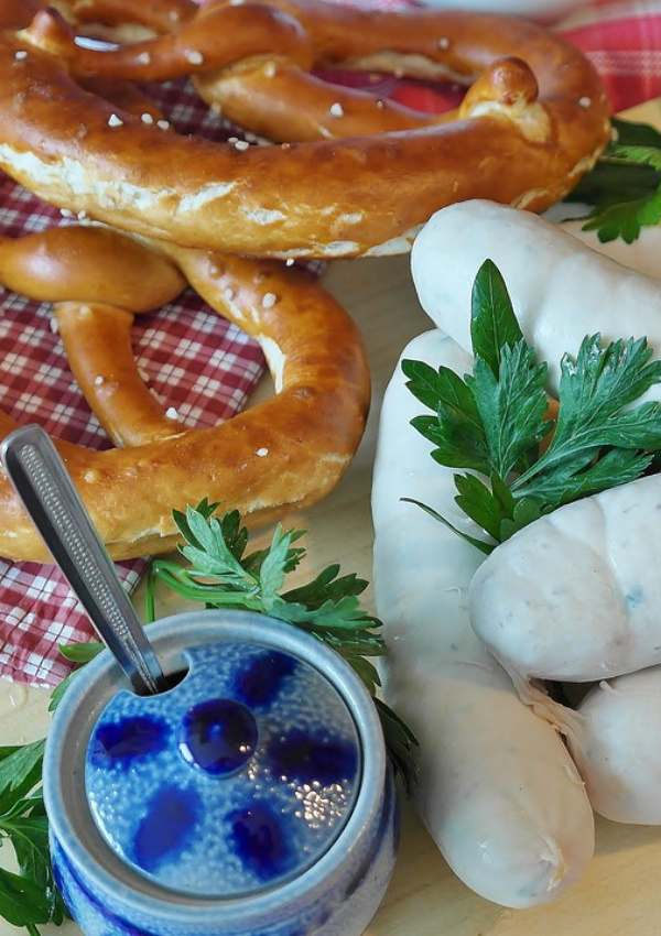 Weißwurst breakfast