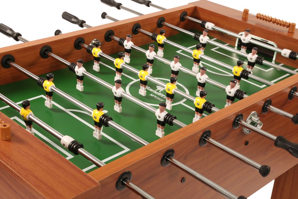 Foosball tournament in the auditorium