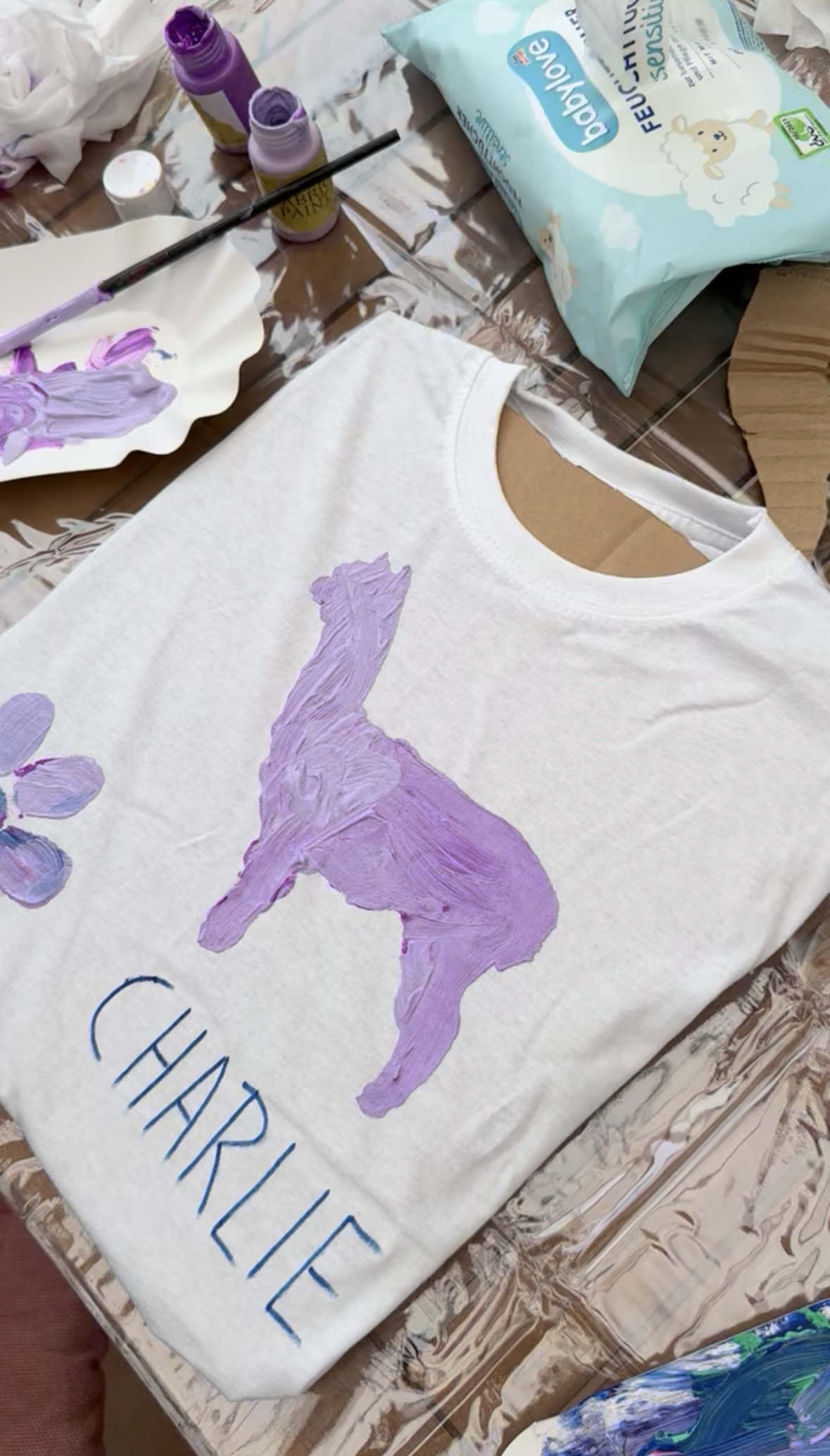 Painting T-shirts
