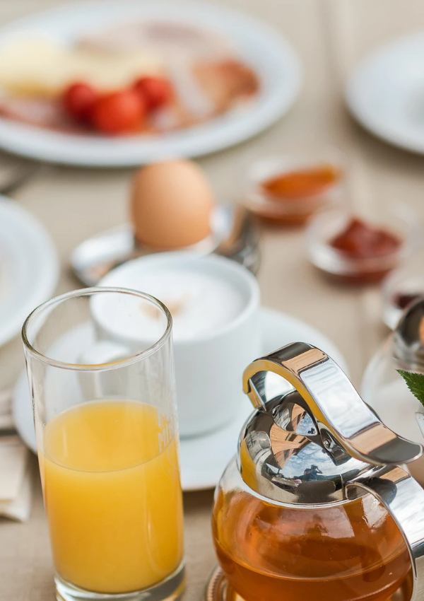 Private breakfast in the room