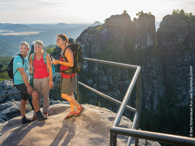 Late riser tour through the Schrammsteine