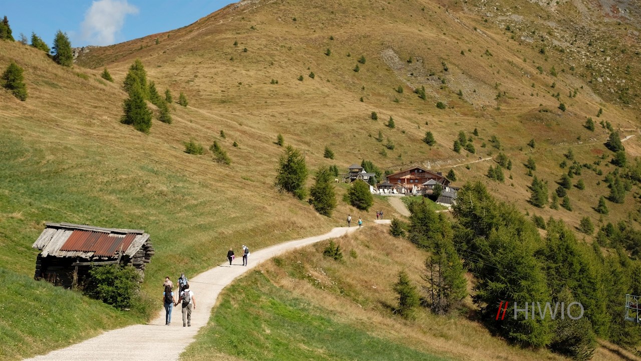 Mit Buggy: Vom Helm zur Hahnspielhütte