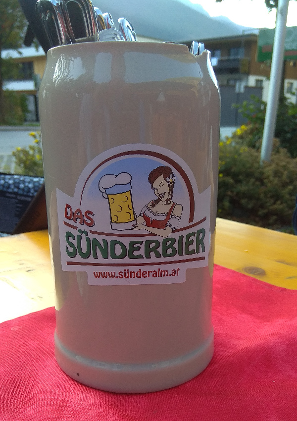 My restaurant recommendation -Sünderalm Längenfeld