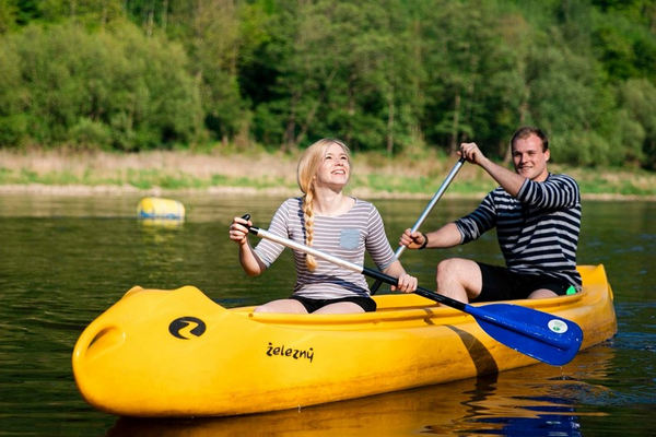 Bike & inflatable boat tour: Schmilka - Děčín - Schmilka