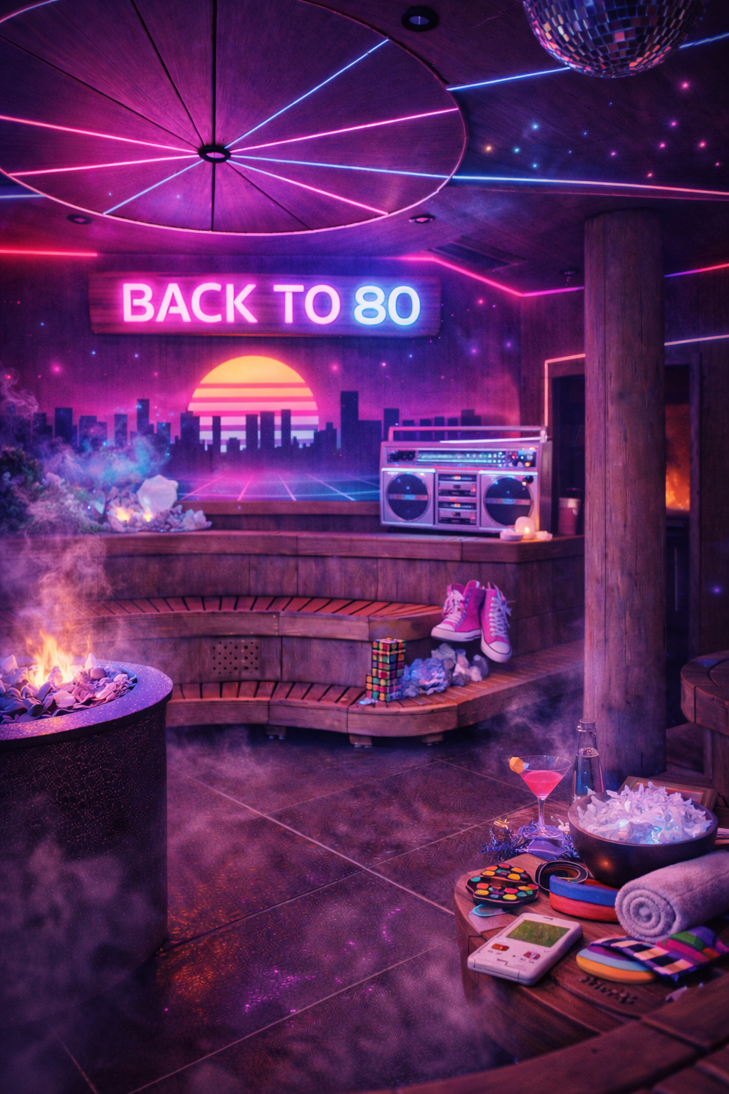 Back to 80´s Eventaufguss 
