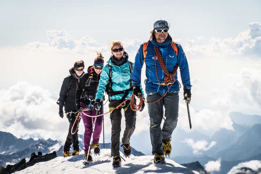 My 1st four thousand meter peak - Allalin Plus