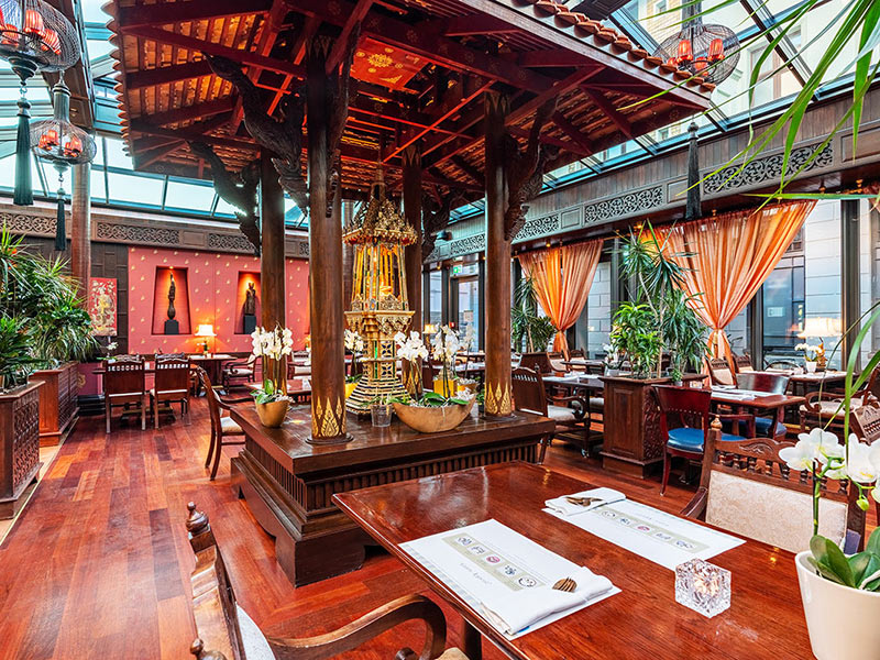 Authentic Thai dining at "Suan Thai" restaurant