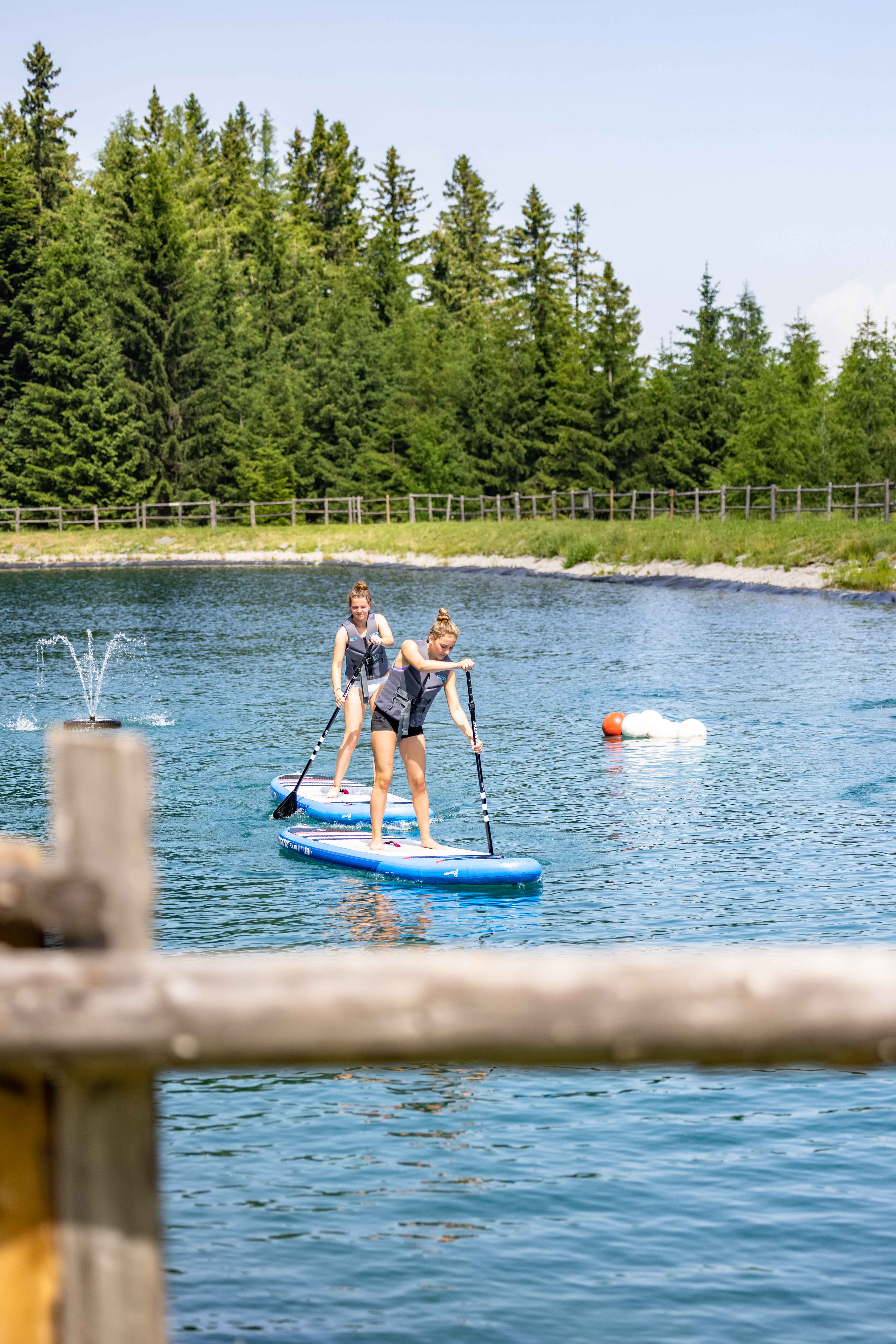 Stand Up Paddling with a view