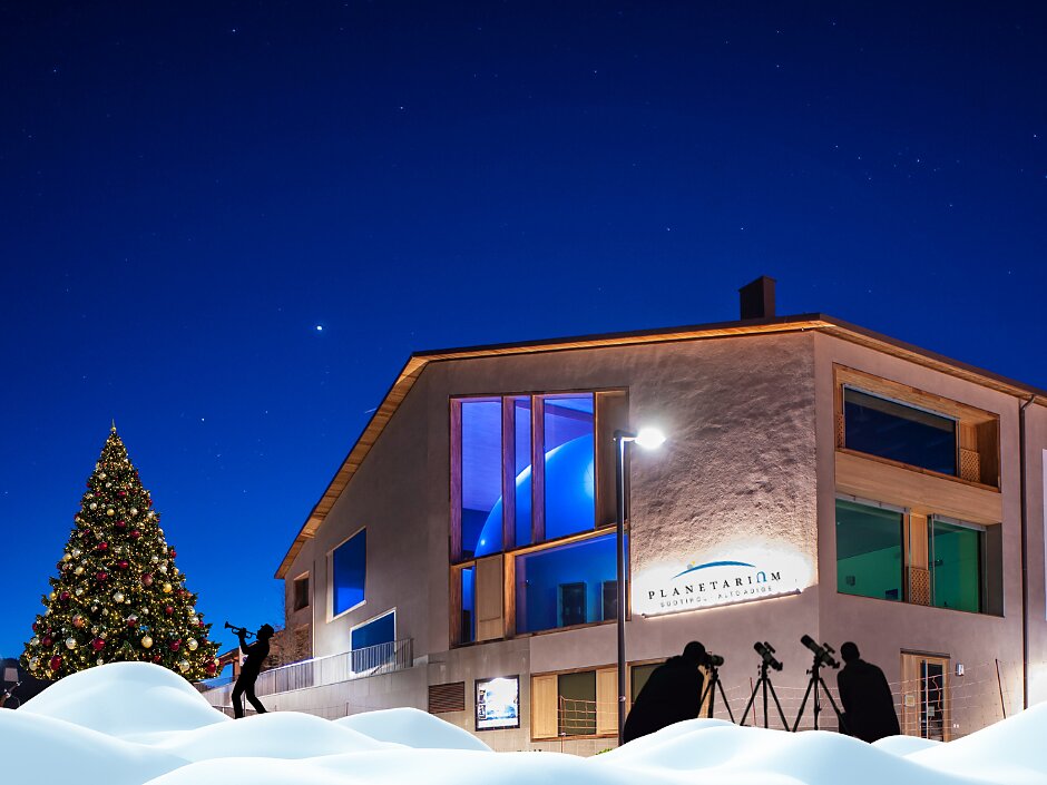 Weihnachtszauber im Planetarium Südtirol