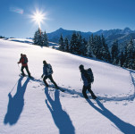 Schneeschuh-Wanderung mit anschließender Rodelpartie