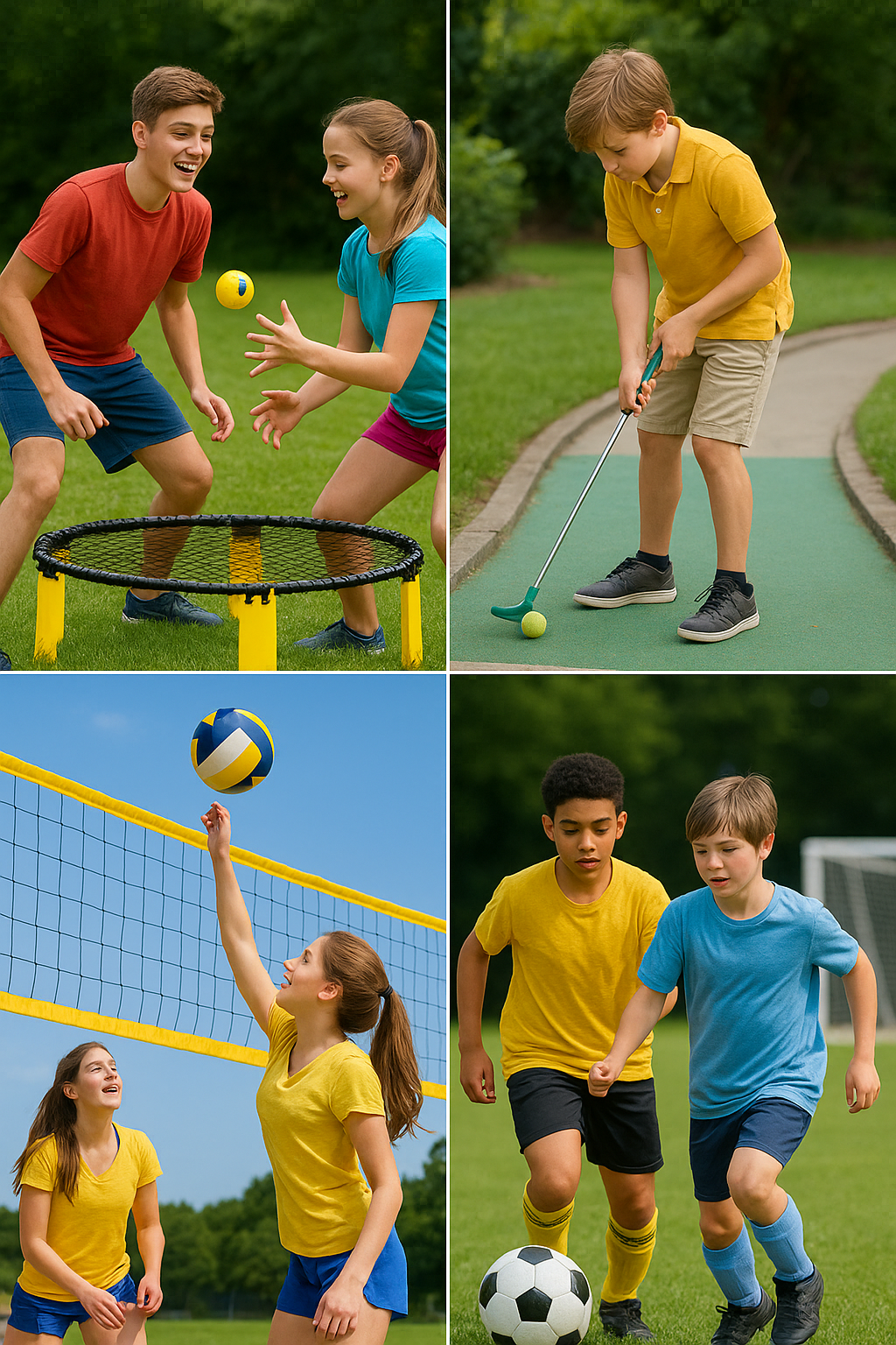 Sports program - Table tennis at the lake