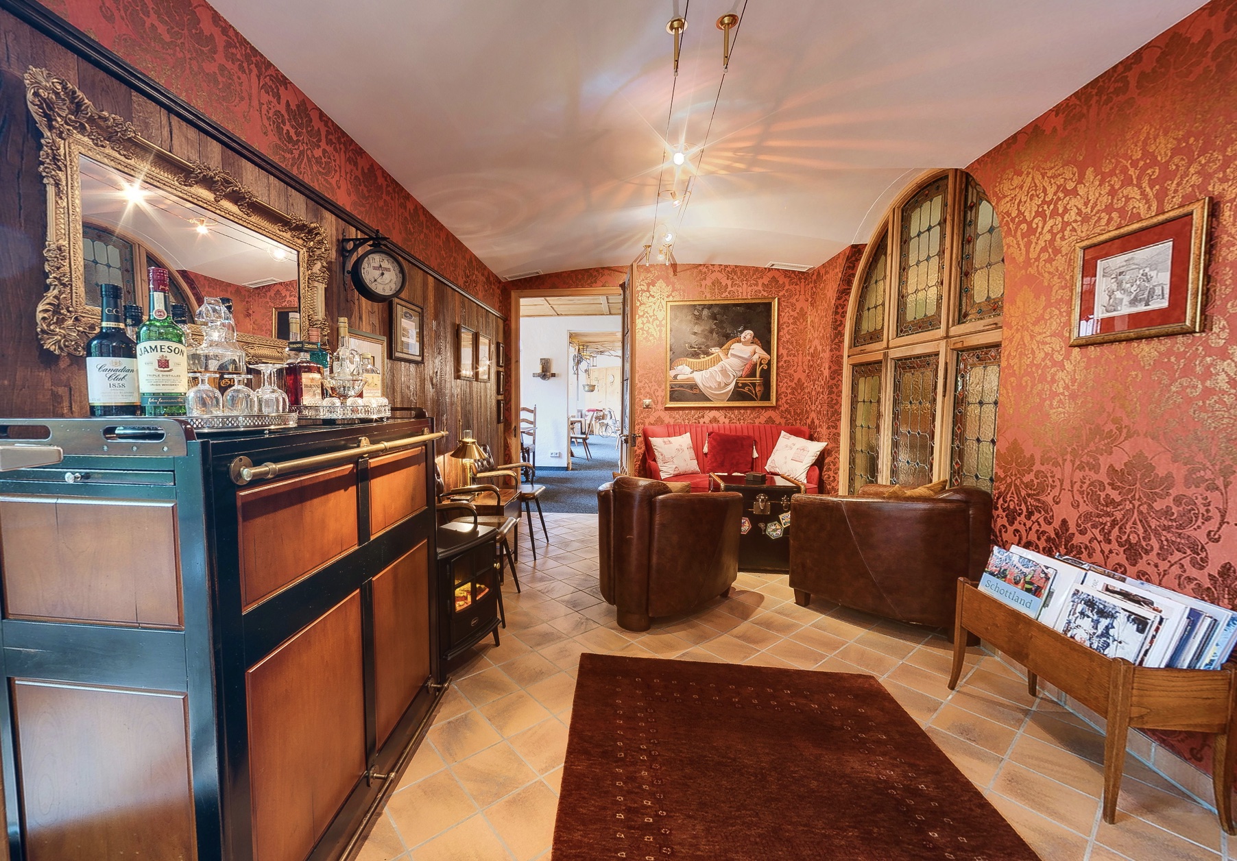 Sherry and whiskey on board the Orient Express