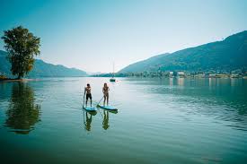"A day at the lake" - Bodensdorf lido with beach volleyball & water fun such as SUP, banana or Ringo riding...*. 