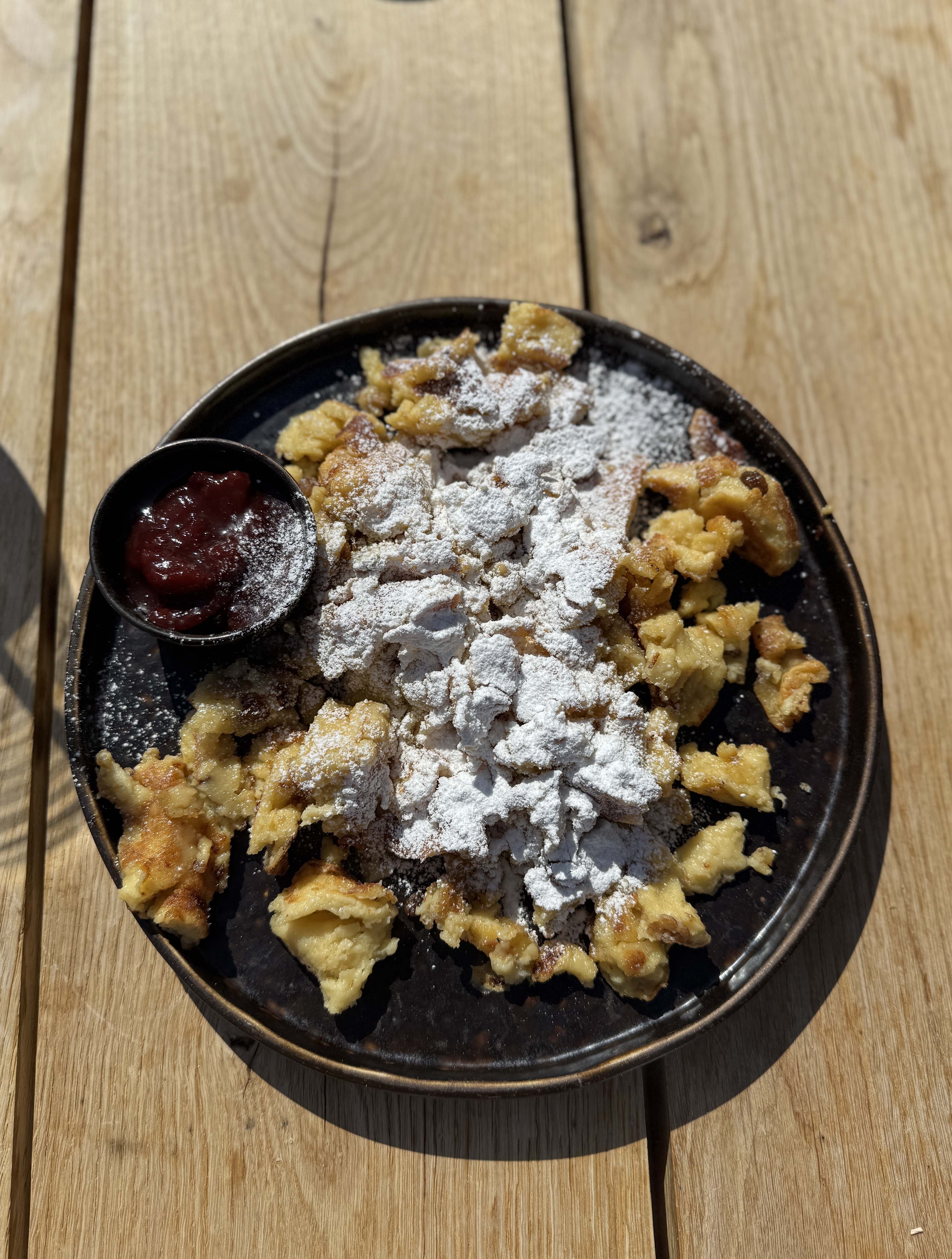 Sonnberghof's dessert from the grill