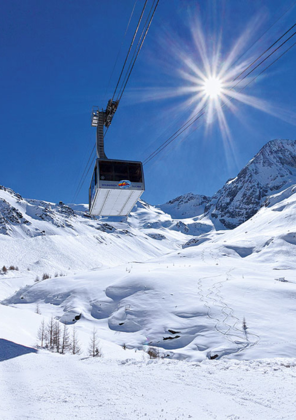 2 Länder Skiarena Von Nauders über Schöneben bis Sulden