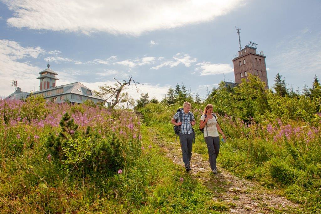 Wandern am Fichtelberg