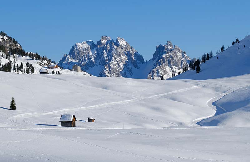 Plätzwiese high plateau winter