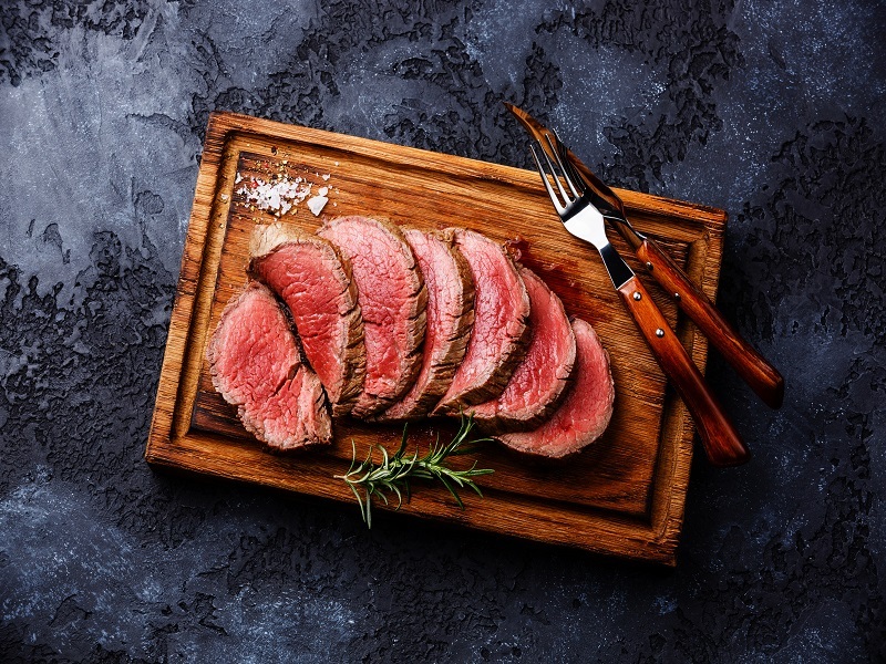 Dinner for 2: Double sirloin of beef 550g