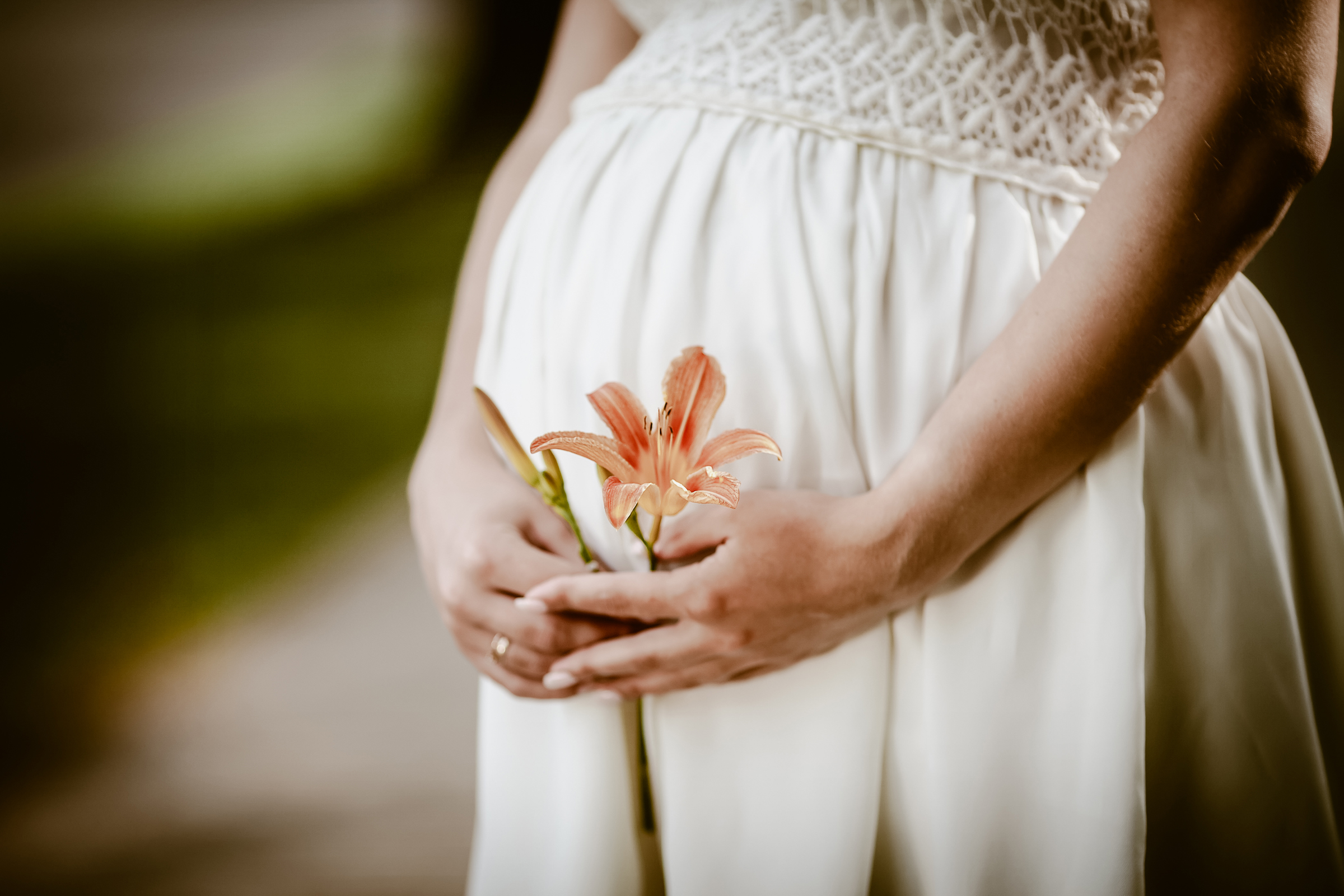 Soothing massage during pregnancy
