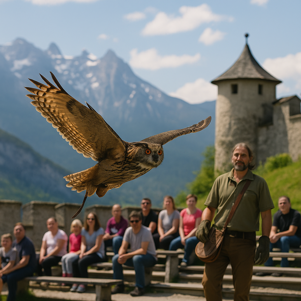 Burg Hohenwerfen – Ritterburg & Greifvogelschau