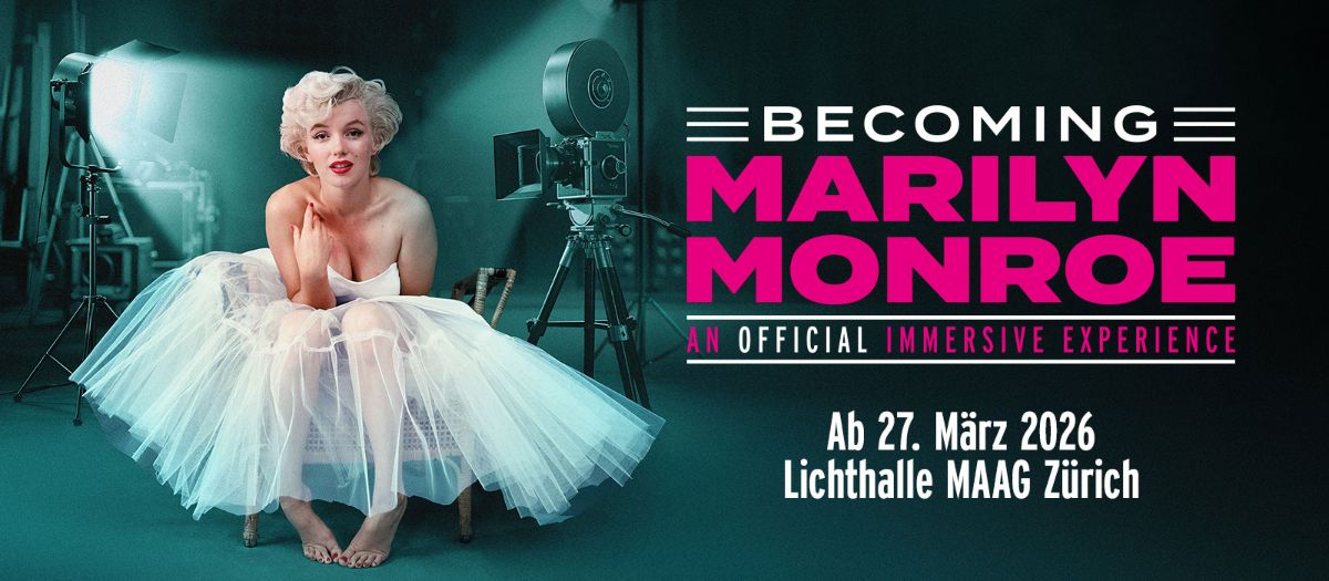 Marilyn Monroe
Immersive exhibition