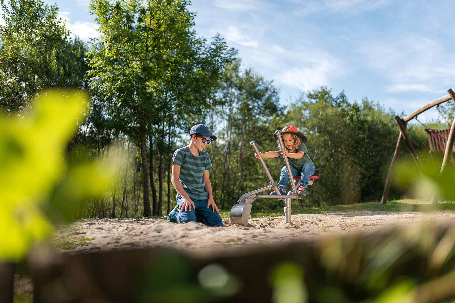 Abenteuerspielplatz Leutascher Ache
