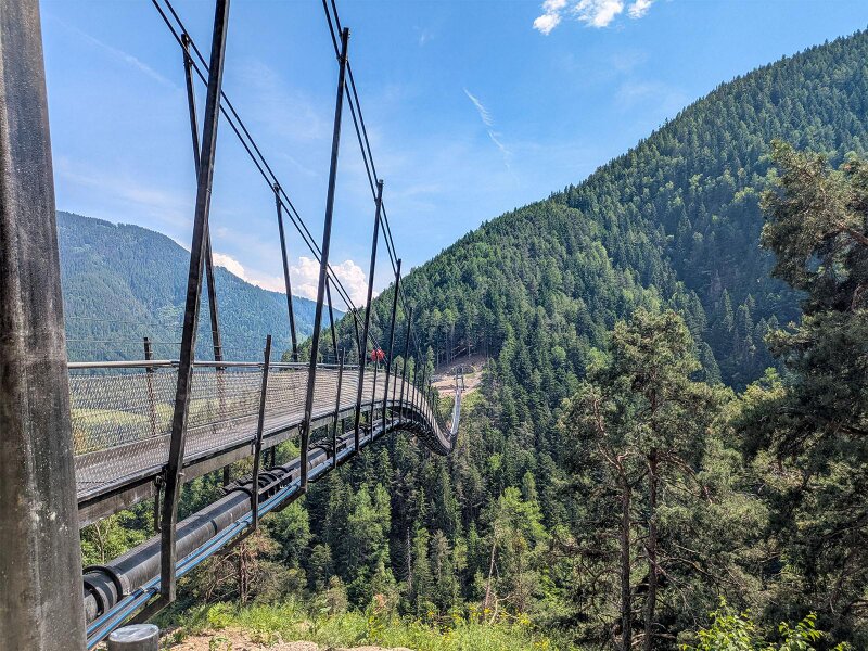 Marterloch suspension bridge