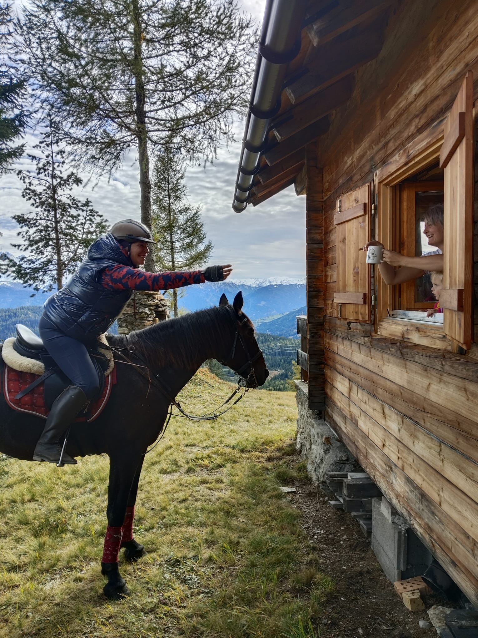 Reitunterricht am Reiterhof Romanasa