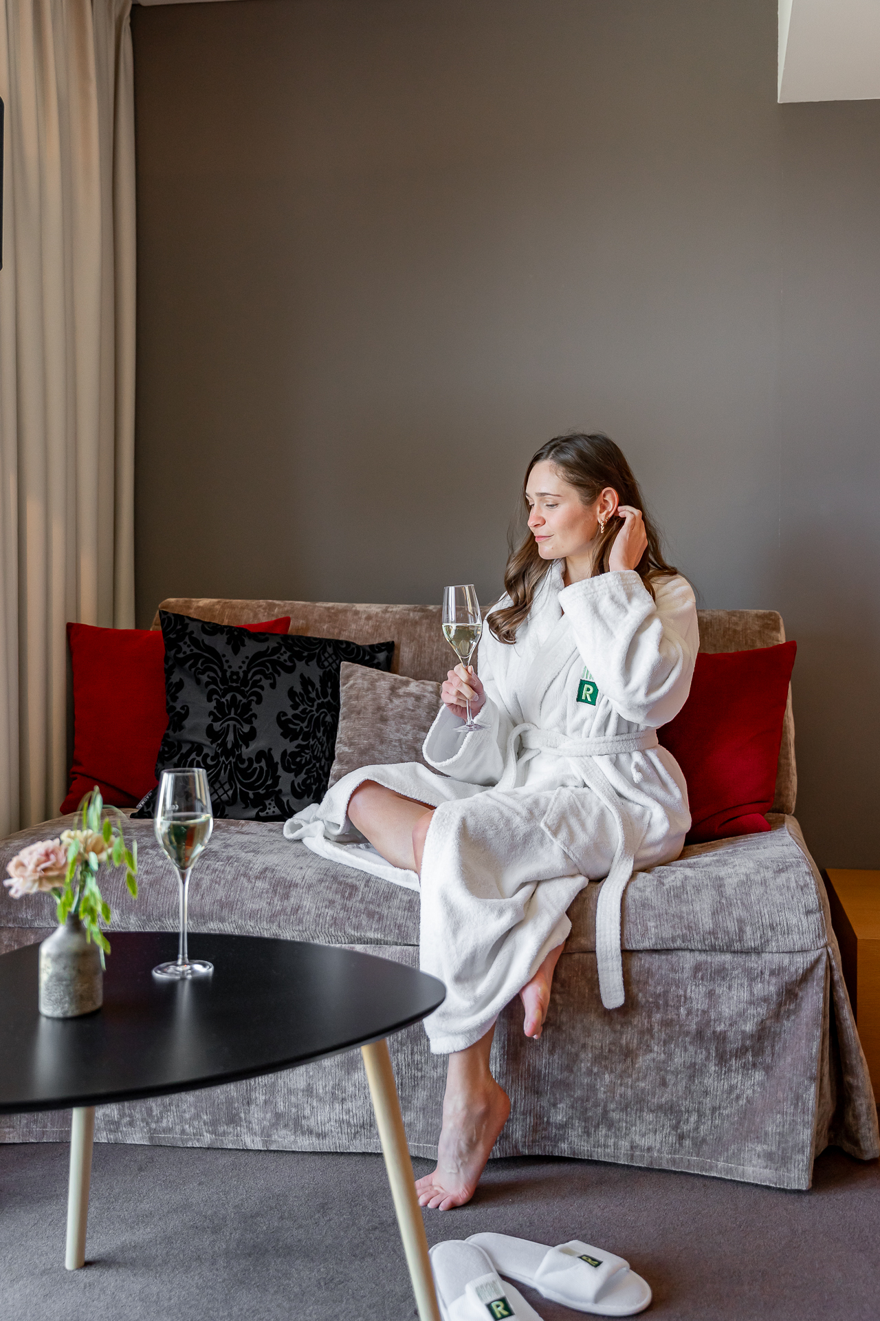 Champagne in the room