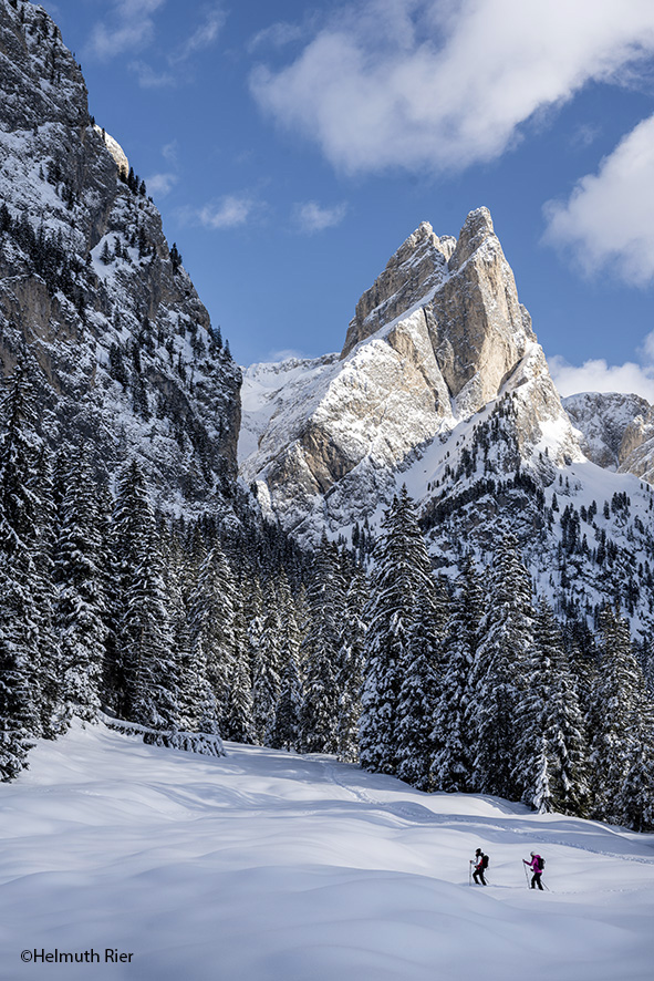 Winter-/Schneeschuwanderung ins Tschamintal