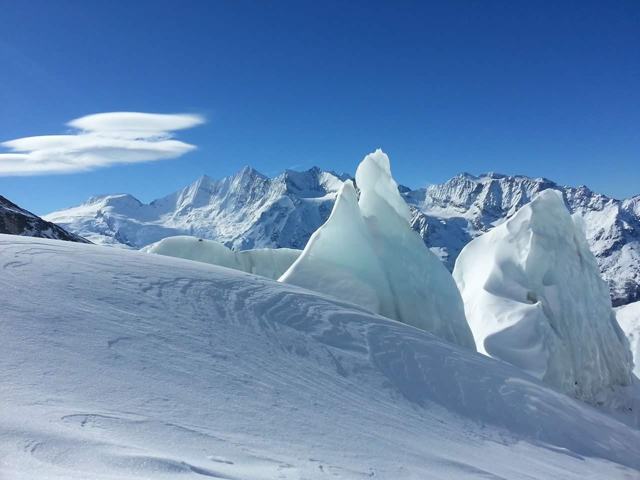 Schneeschuhtour Ice Blue 3000 Plus