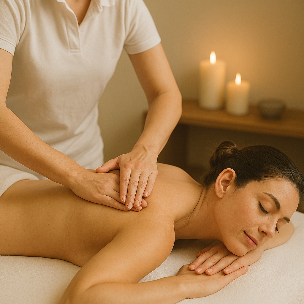 Partial body massage - relaxation exactly where you need it