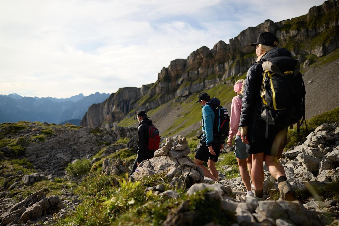Hike to the Gottesacker plateau