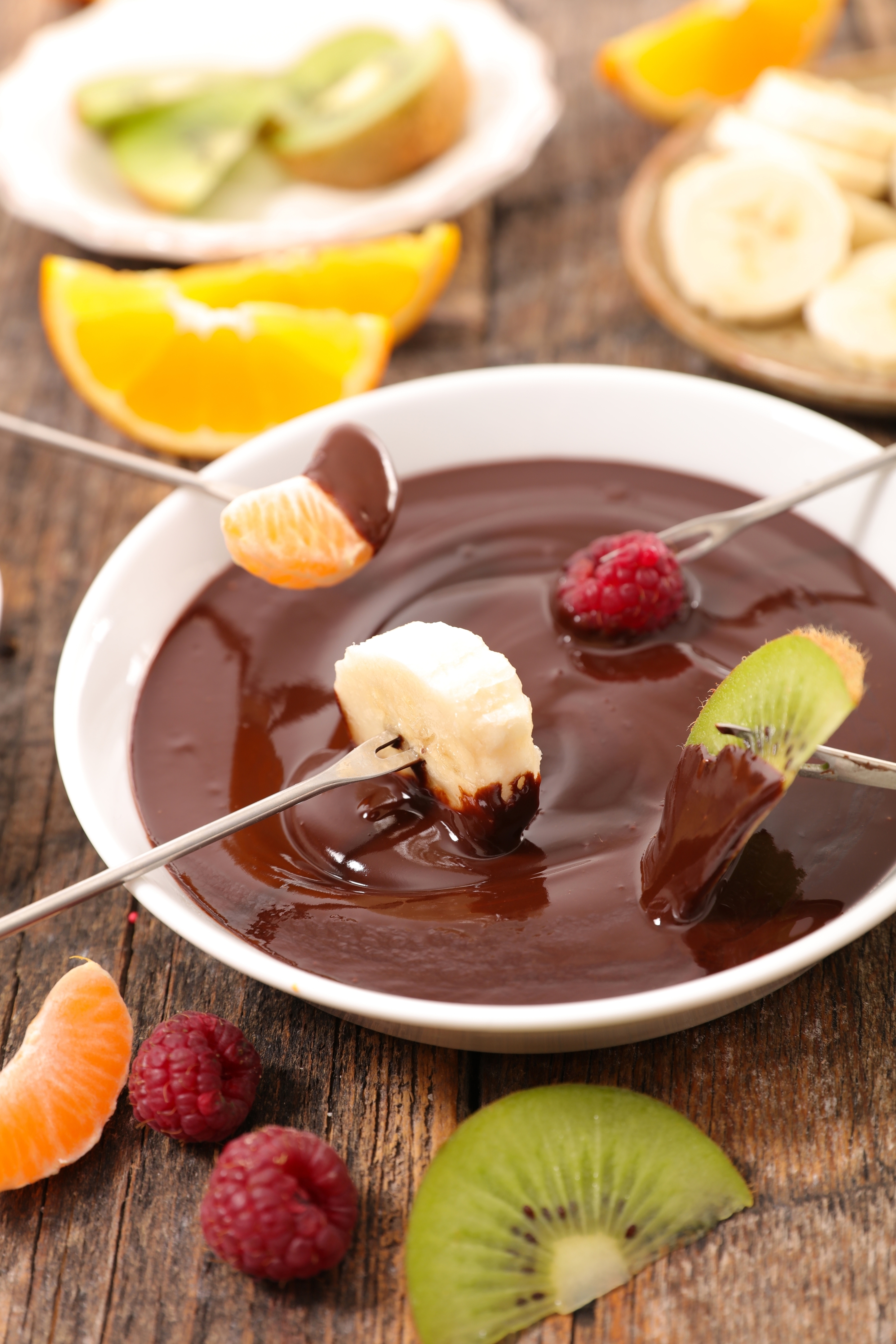 Veganes oder Veggie Fondue