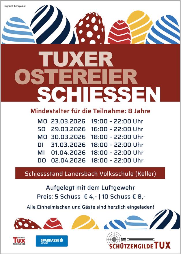 Tuxer Ostereierschießen