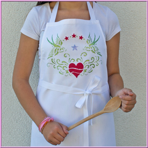 KUNOS KIDS CLUB -  Designe deine eigene Schürze  – Kreativ & kunterbunt!