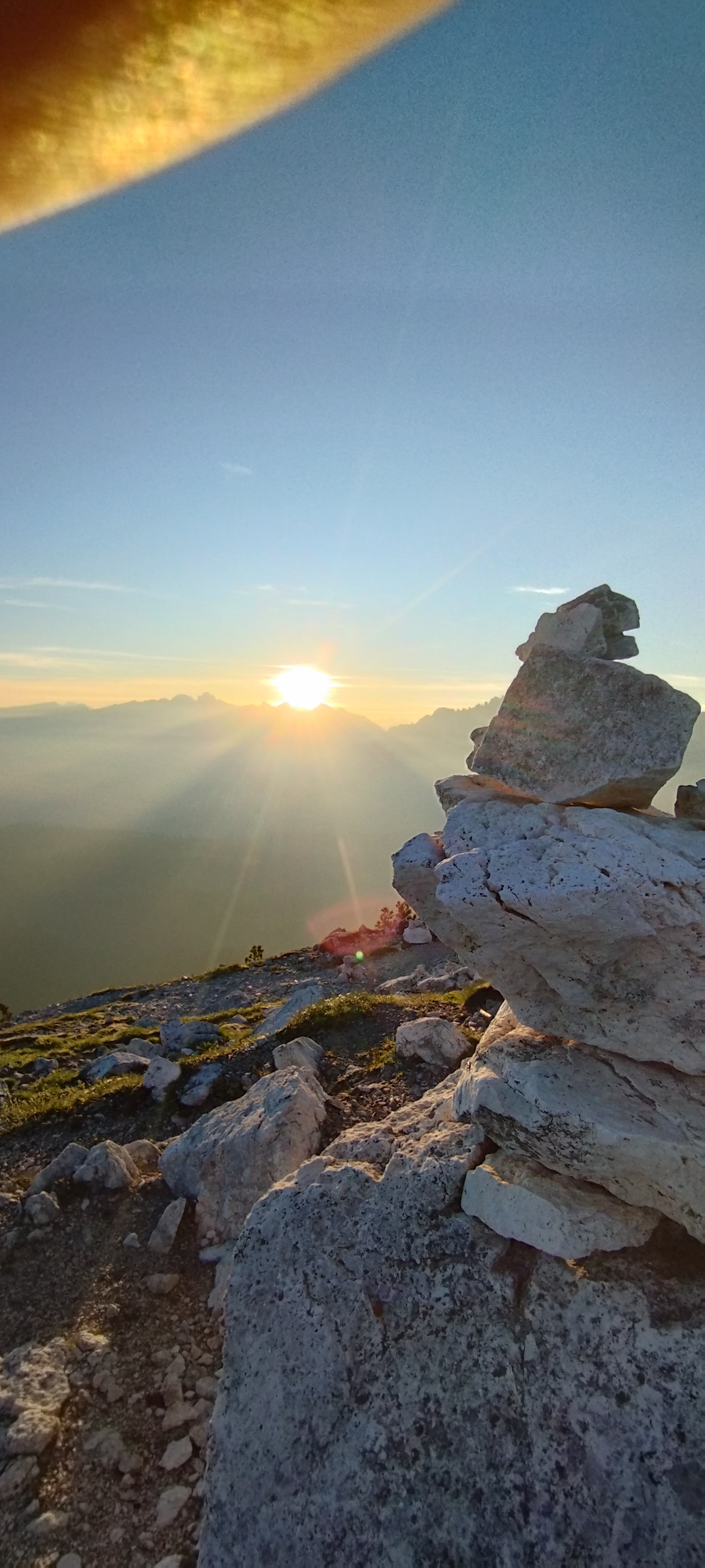 Sunrise on the Weisshorn