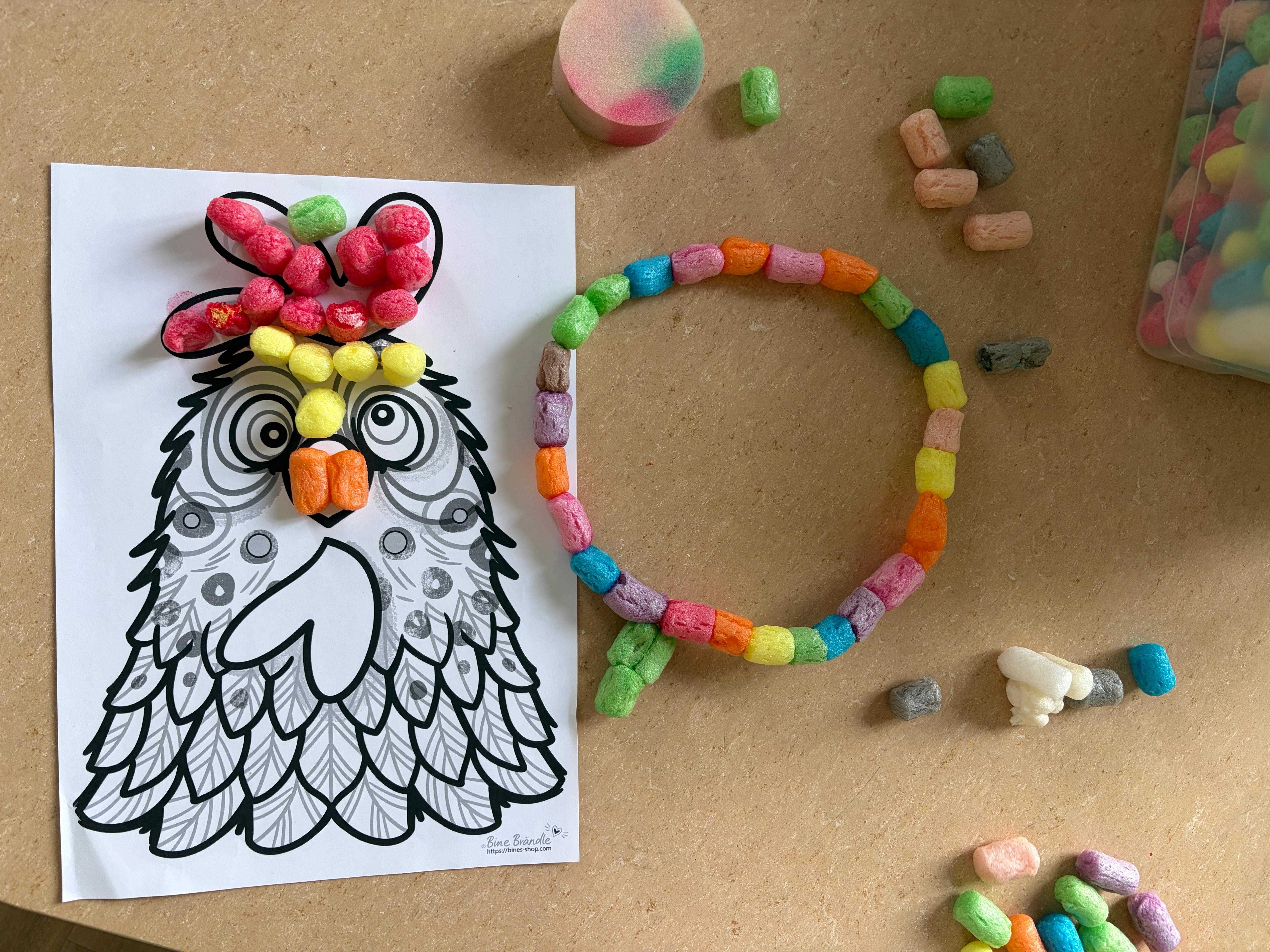 Modellieren mit Knete & Playmais