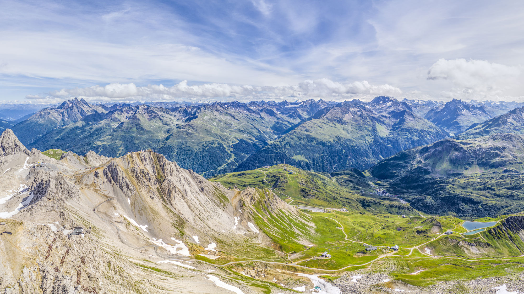 Mit der Vallugabahn: 2.811 m – der höchste Punkt am Arlberg