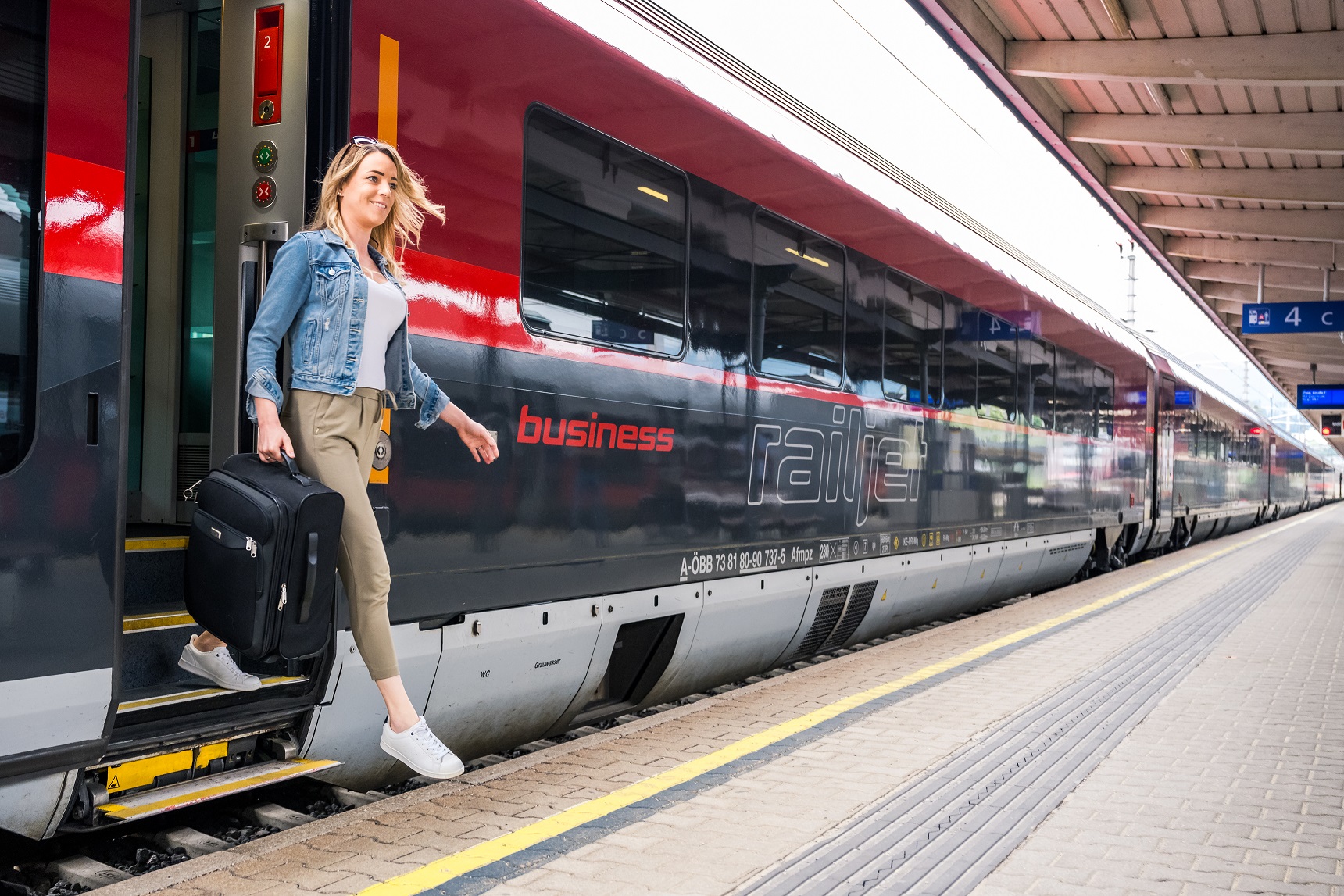 Arrival by train