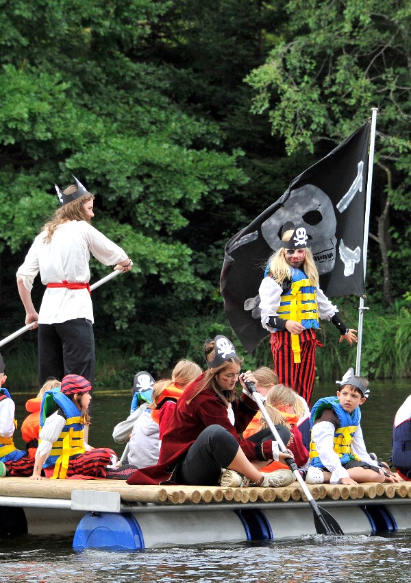 Pirate day with treasure hunt