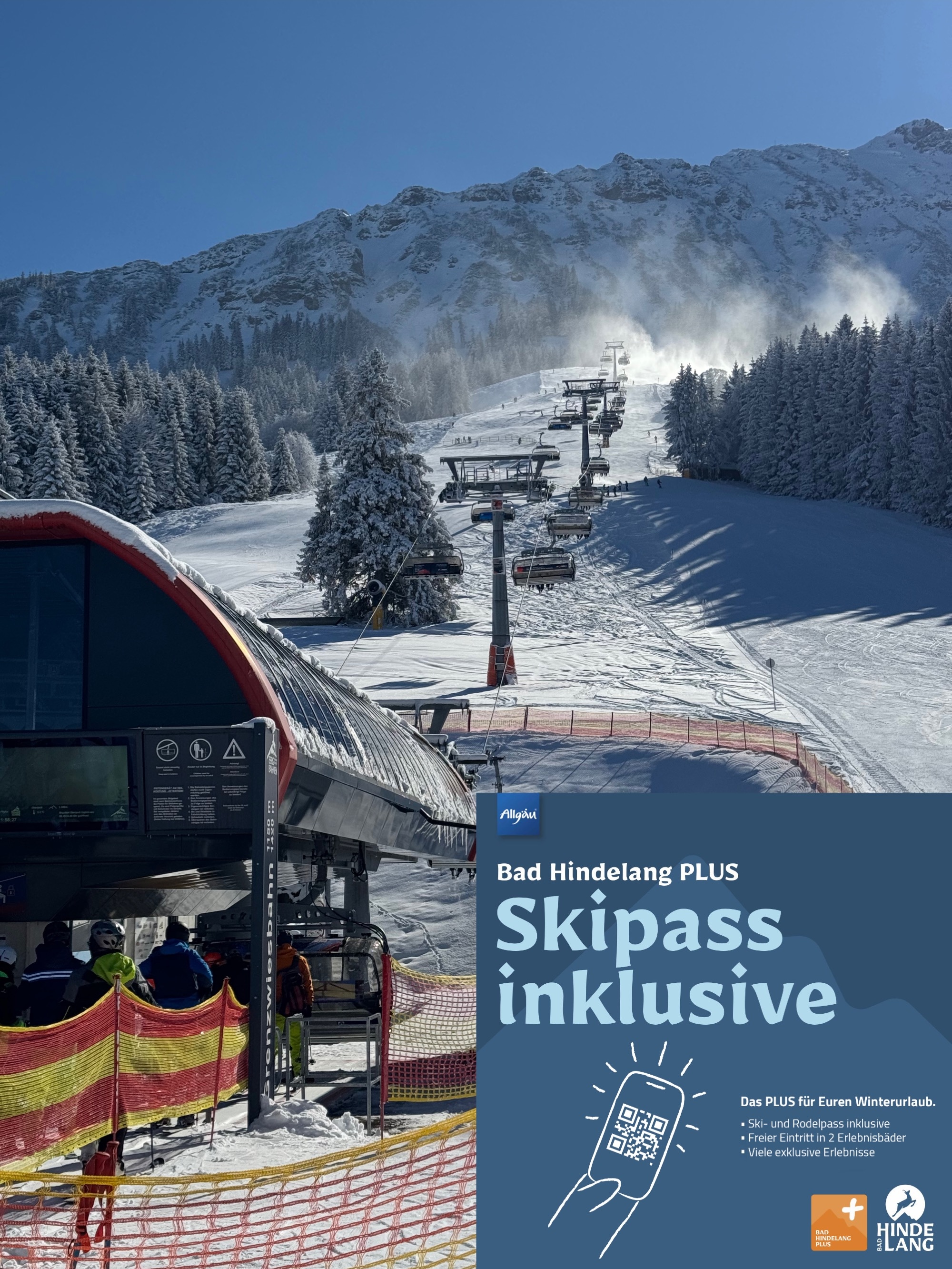 Skipass inkl. für Lifte im Oberjoch  und Unterjoch