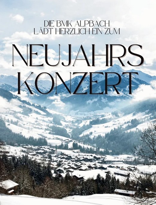 Neujahrskonzert der BMK Alpbach